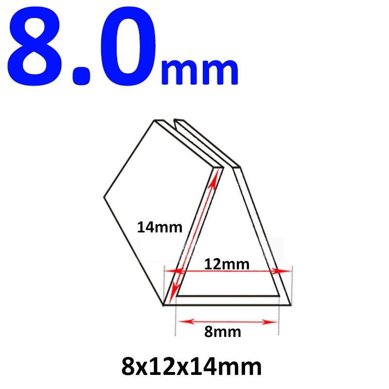 1/2/3/5 Meter Silikonkautschuk U-Kanal Dichtungsstreifen Kantenschutz Verglasung Wetterleiste Kantenschutz Hochtemperatur