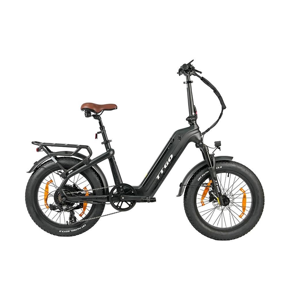 TTGO F8 Elektrofahrrad aus Kohlefaser, 48V 18Ah Versteckte Batterie