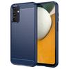 For Samsung Galaxy A15 5G Case Soft TPU Carbon Fiber Texture Phone Cover
