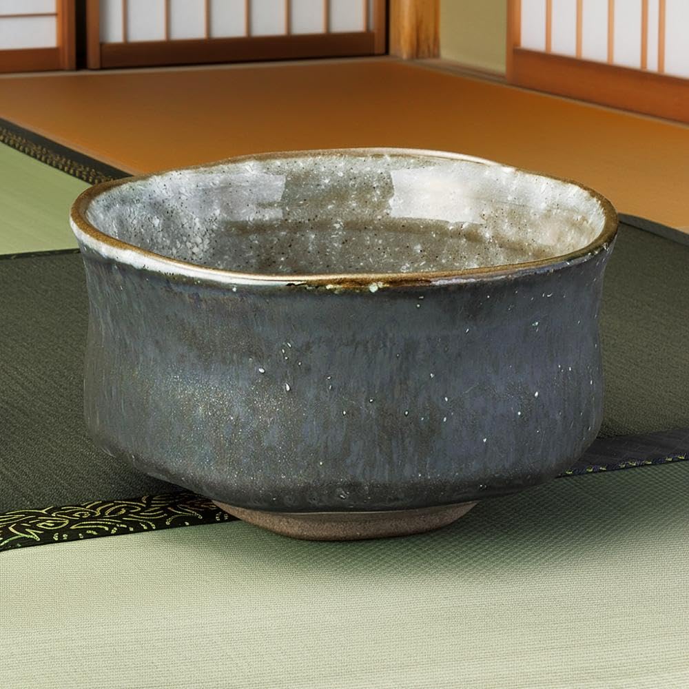 Matcha X X White Cave Matcha Matcha Tea Ceremony Mino Made In Japan Ale-net Bowl, W12.4 D12.4 H7.2cm, Bowl, Bowl, Utensils, Ceramic, Ware,