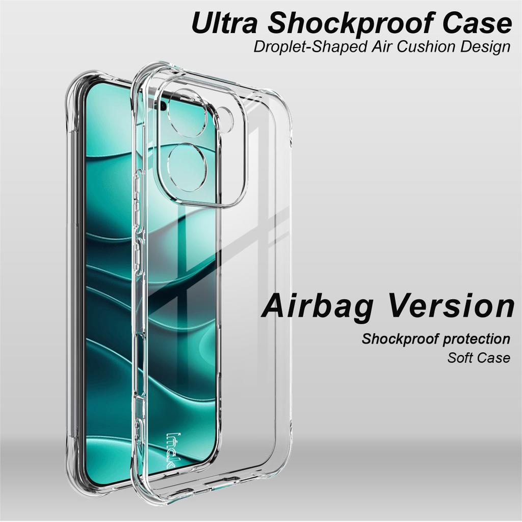 For Honor X70i 5G Phone Case IMAK Shock-resistant Soft Case