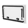 Rv Storage Hatch Door 26x14 Inch UV Resistant Aluminum Alloy Square RV Baggage Door with Lock