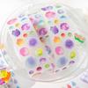 50mm * 2m Life Spectrum Serie PET Glitzer Sand Stanzaufkleber Kreatives Notizbuch DIY Scrapbook Handgemacht Ästhetische Aufkleber