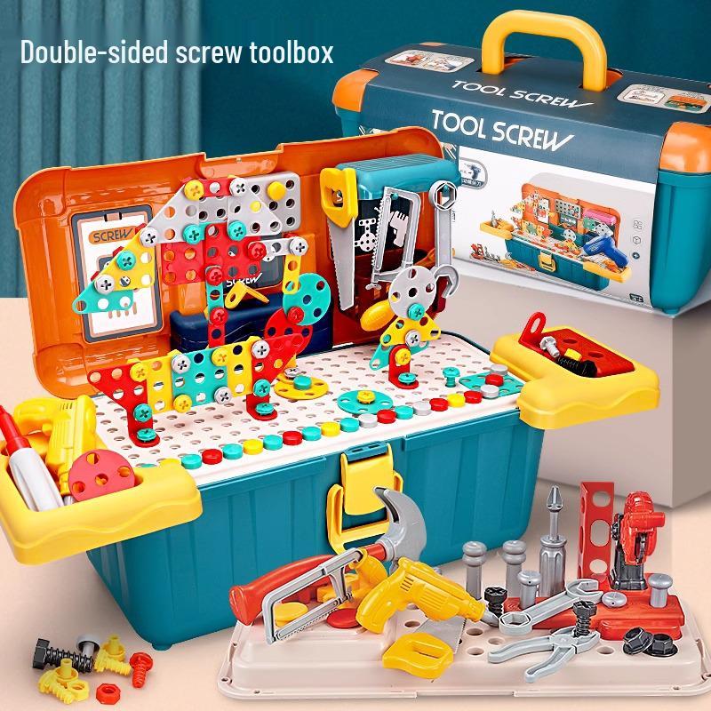 

Kids Electric Drill Toy Set: Educational Disassembly & Assembly Tool Kit