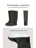 Smash-Proof EVA Winter Rain Boots: Warm, Non-Slip, Thick, Wear-Resistant, Waterproof, Cold-Resistant Cotton Shoes