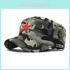 Red Pointed Five Star Hat Cotton Baseball Cap For Travel Casual Days