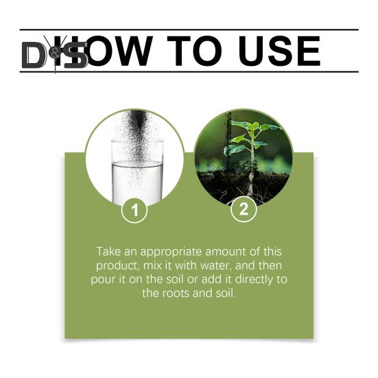 Proszek Aktywator Gleby Nawóz Bogaty w Składniki Odżywcze Stymulator Wzrostu Roślin Proszek do Aktywacji Gleby do Mieszanki Doniczkowej Siewek Kompost Rośliny Doniczkowe Zewnętrzne