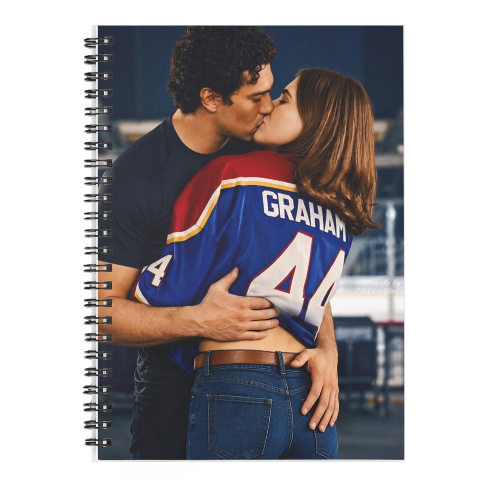Spiral Bound Notebook College Ruled 120 Sheets Durable Cover Wire Bound School Office Supplies Writing Journal One Size