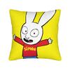 Simon Super Rabbit Pillow Covers Accessories Printing Cushion Cover Gift  Pillow Case Cover Home Multi-Size
