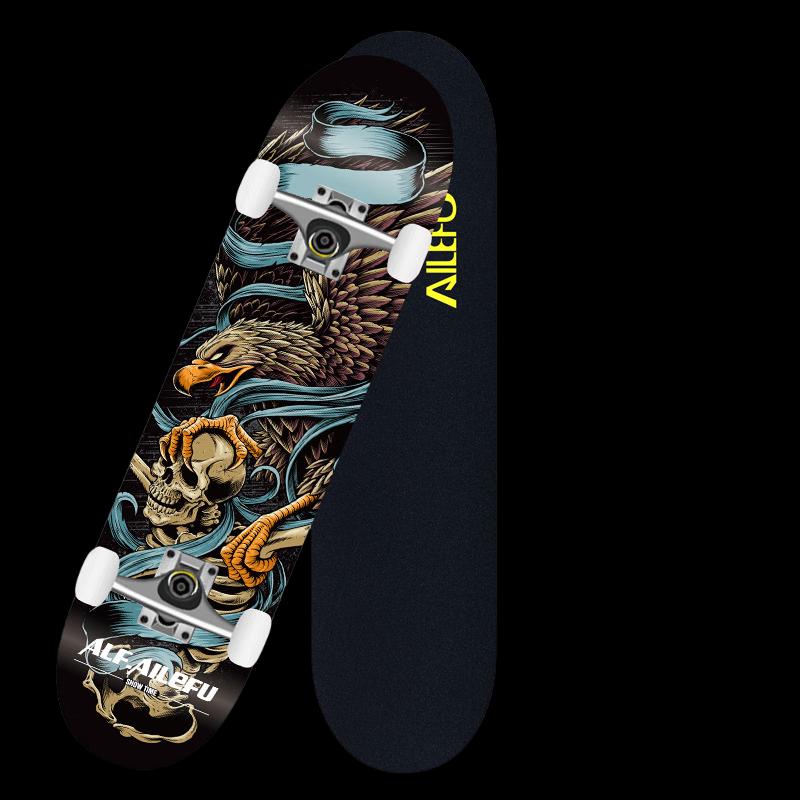 Shaoan Beginner Double Warped Skateboard Standard