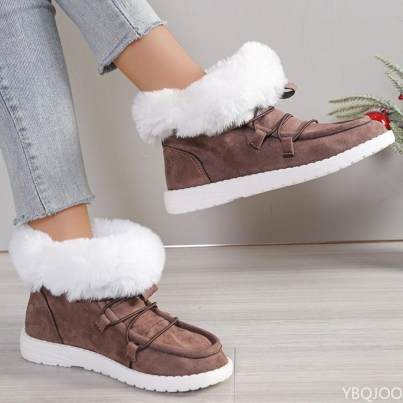 

Fashionable versatile women s shoes autumn new style thick soled leisure comfortable warm short boots minimalist women shoes 43