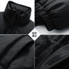 Men's down jacket new plus size white duck down bread jacket winter jacket men's thick loose and warm