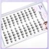 Lactacia - Kleberloses Multipack Falsche Wimpern Cluster / Pinzette / Set (Verschiedene Designs)