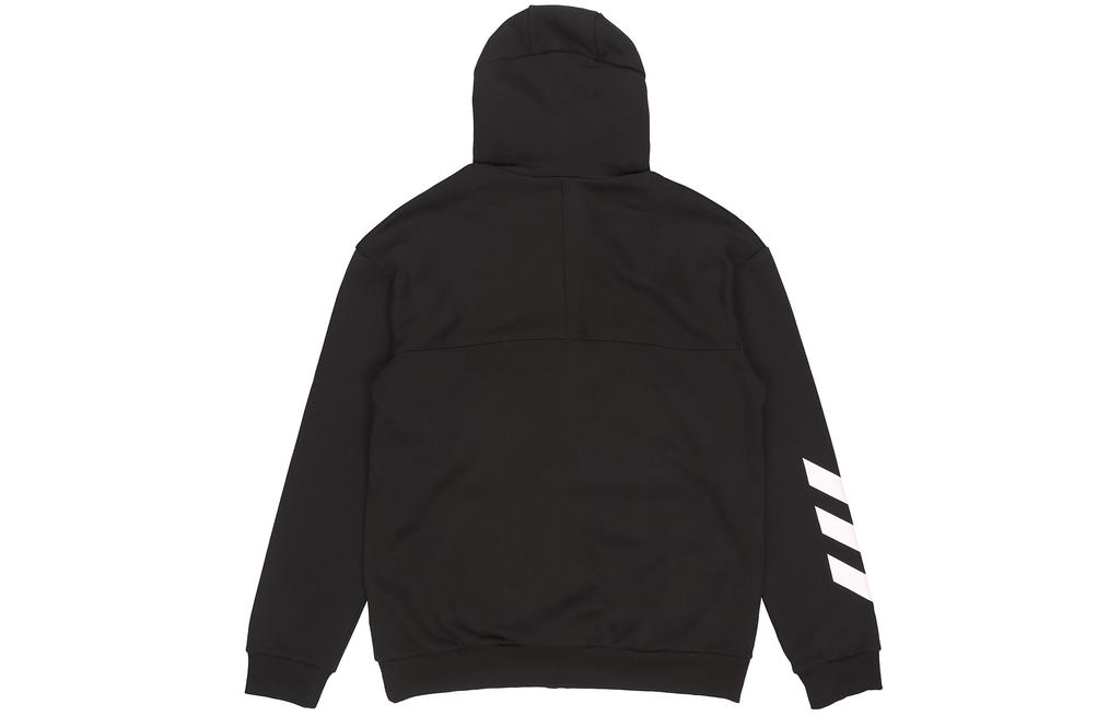 adidas Jackets Men's Black Hooded Moderate Other DM7564