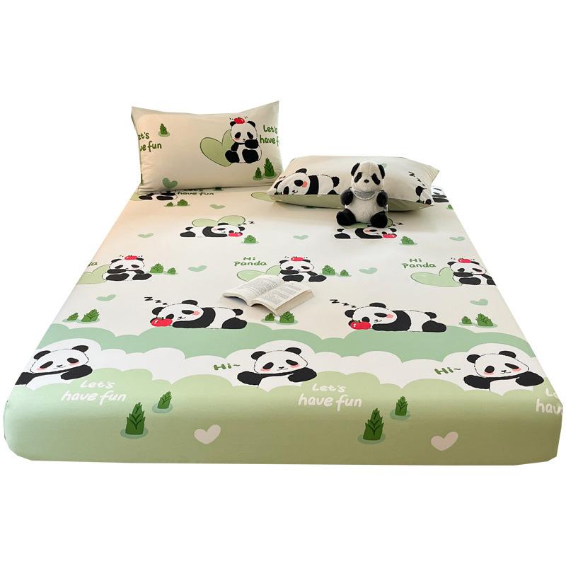 Pure Cotton Thickened Abraded Mattress Single Piece Double Cotton Simmons Mattress Protective Cover All Inclusive Bed Cover