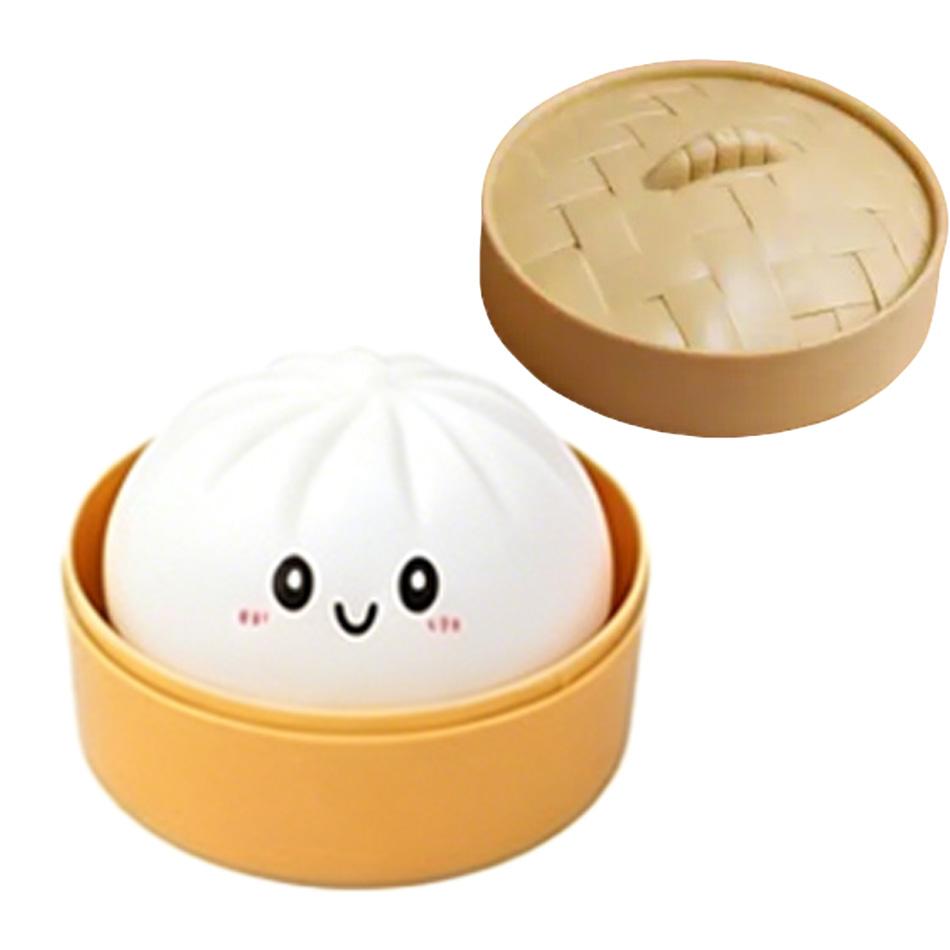 Tlakové knedlíky Knedlíkové squishies Roztomilá barevná houska Hračka pomalu se vracející Úleva od stresu Fidget hračka Pro děti Dospělé Antistresový dárek