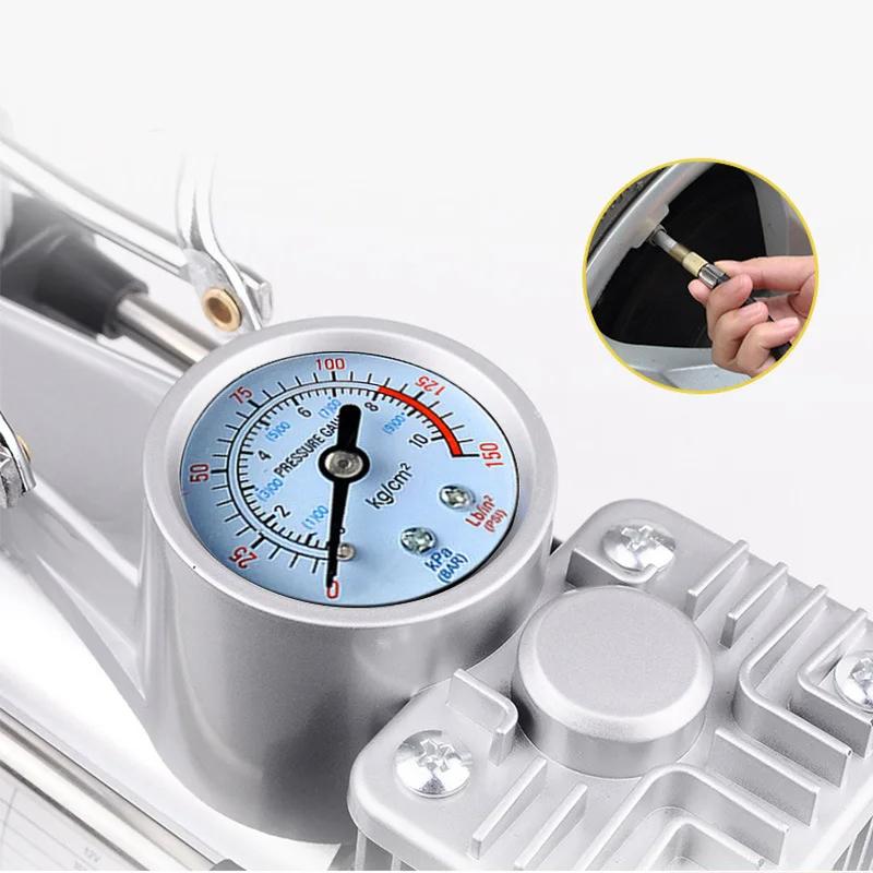 

Double Cylinder Air Pump Screwdriver Car Tire Repair Tool Set with Storage Box Type A