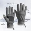 Winter Cycling Gloves Men's Motorcycle Winter Outdoor Waterproof Touch Screen Windproof Fleece Keep Warm MTB Road Bike Gloves