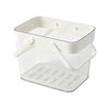 Dorm Shower Basket With Handle, Portable PET Bath Storage Bin for Shared Bath, Gym, and Daily Supply Carrying Use