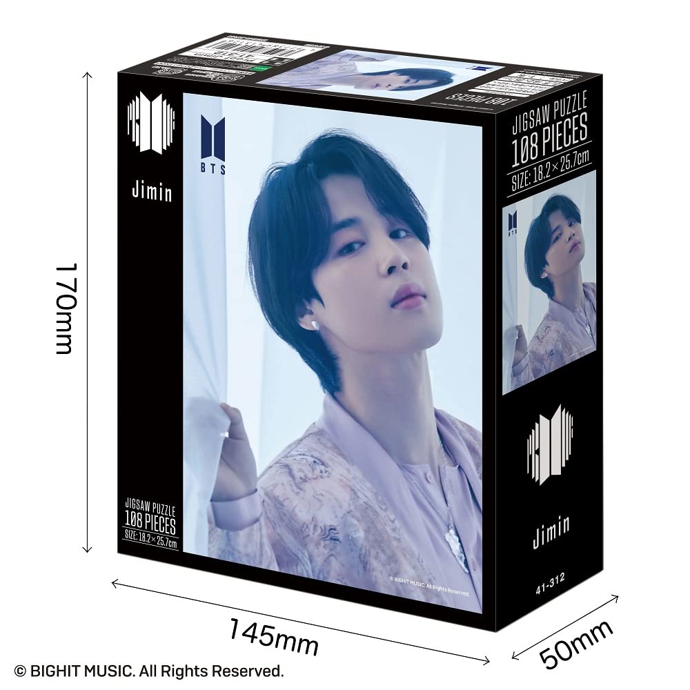Epoch Jigsaw Puzzle BTS Proof Jimin X with Glue and Spatula 108-Piece (18.2 25.7 Cm) 41-312