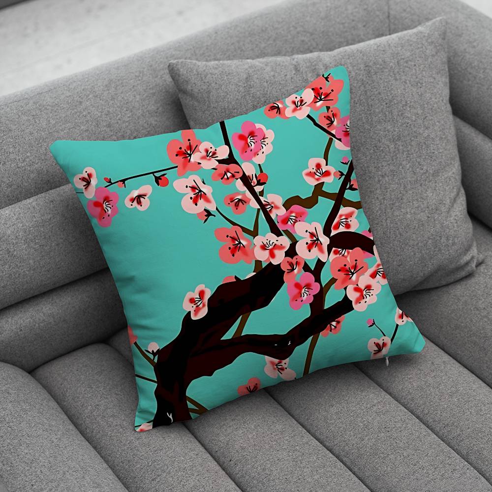 AArizonaES Green Tea Pillow Case Pillowcase Home Sofa Cushions Car Cushions Pillowcover Office Pillowshell Pillow