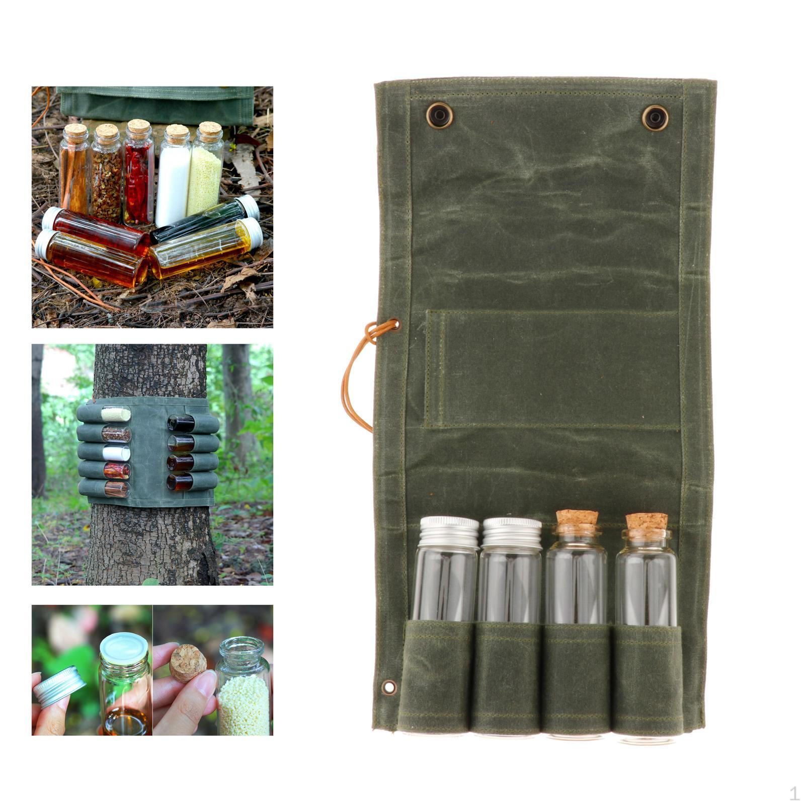 

Condiment Jar Picnic Box Cooking Cruet Holder Sauce for Outdoor Grilling 4pcs Green