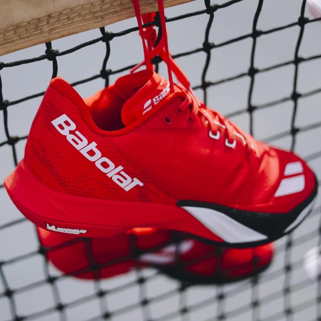 Babolat JET MACH 4 AC M Tennis All Size Shoes, Unisex, Court, M, 30S26629B-5050