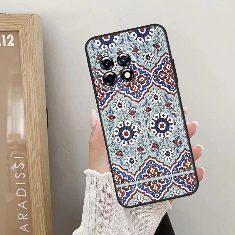 Marokkanisches Muster Hülle für OnePlus Nord CE 4 3 2 Lite 2T N10 N20 N30 OnePlus 12 11 9 10 Pro 8T 10T 12R Hülle