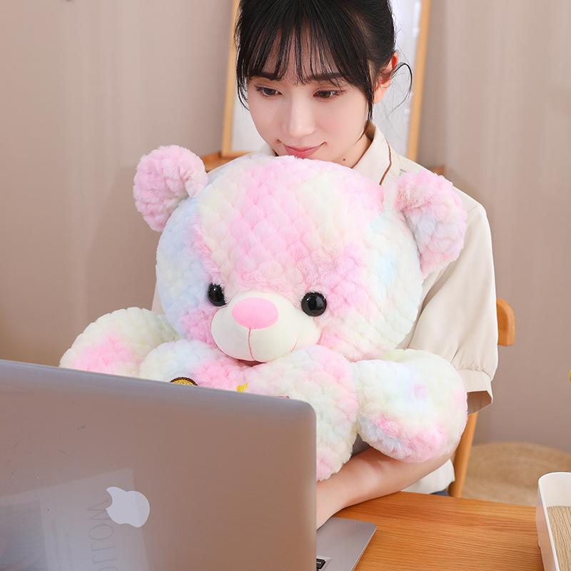 Plüschtier Süßer Kuschel-Liebes-Teddybär Puppe Kuschel-Bär Puppe Stoffpuppe für Freundin