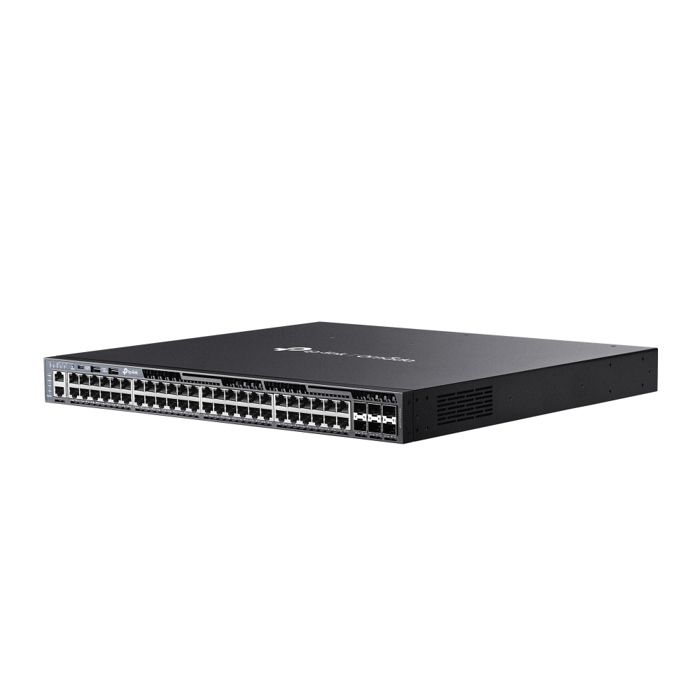 TP-LINK Omada 48-Port Gigabit Stackable L3 Managed PoE+ Switch with 6 10GE SFP+ Slots