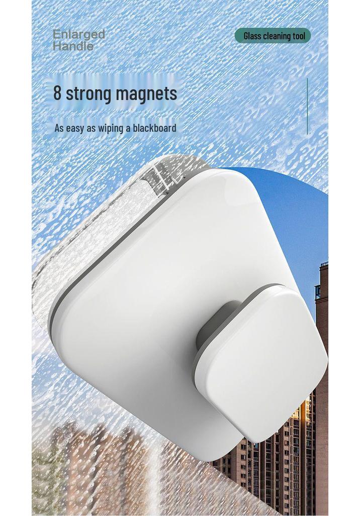 Magnetische Doppelseitige Fensterreinigungsbürste für Hohe Fenster