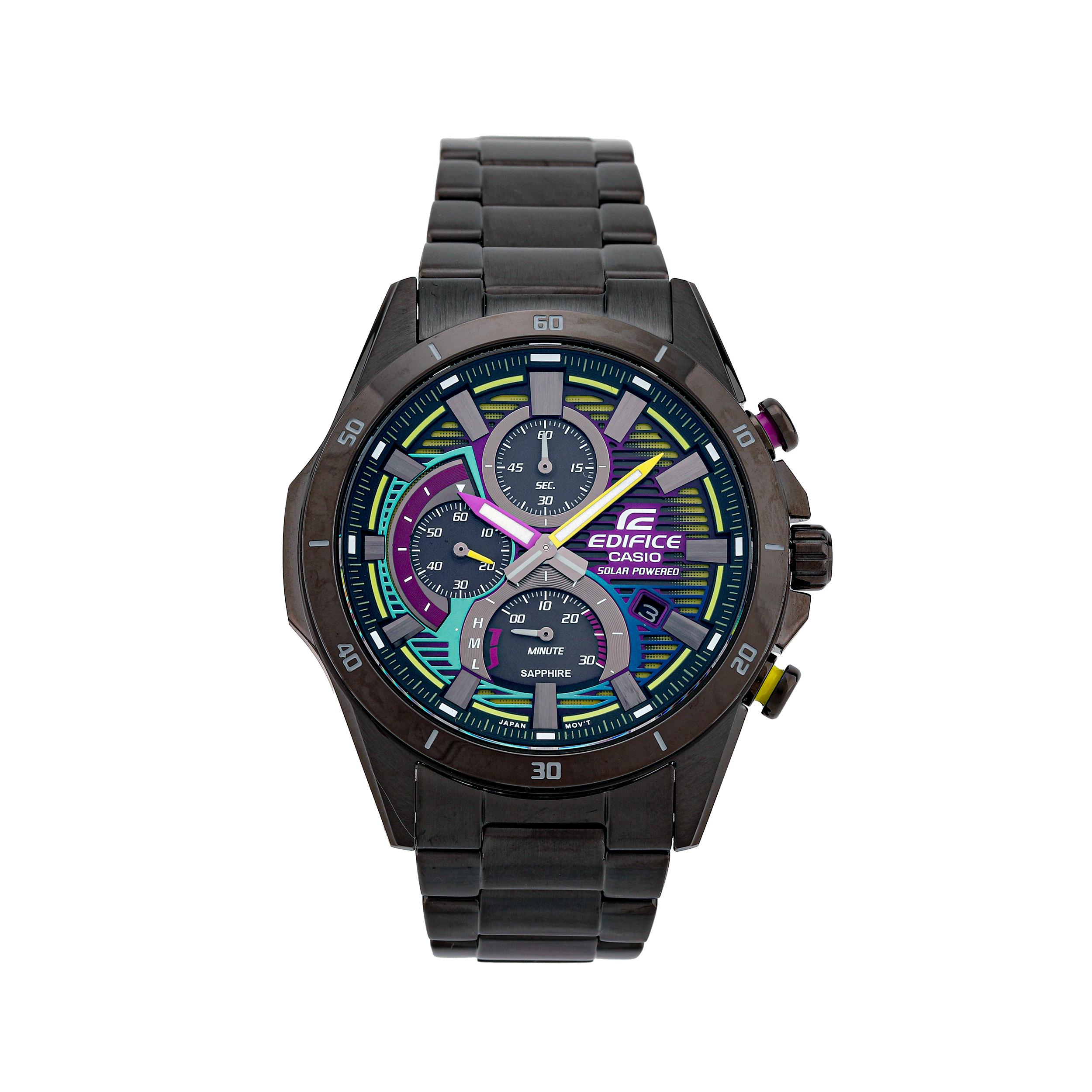 CASIO Men EDIFICE Black Watch EFS-S610CP-1AVUPRC