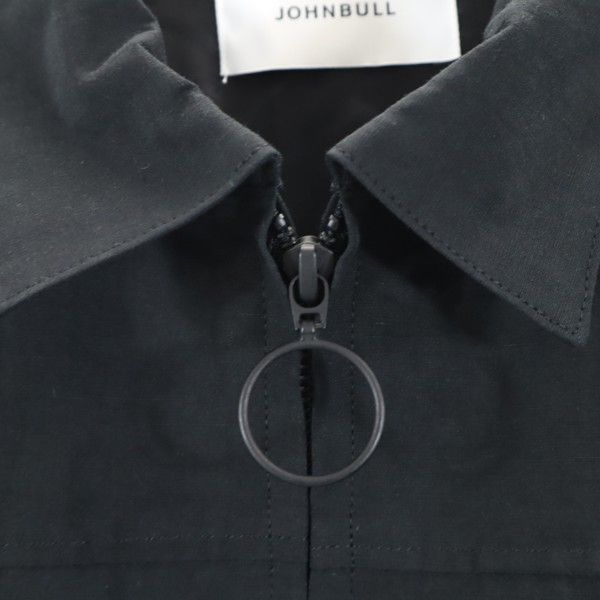 Unused Johnbull Embroidery Blouson M Black Rayon Men's Used