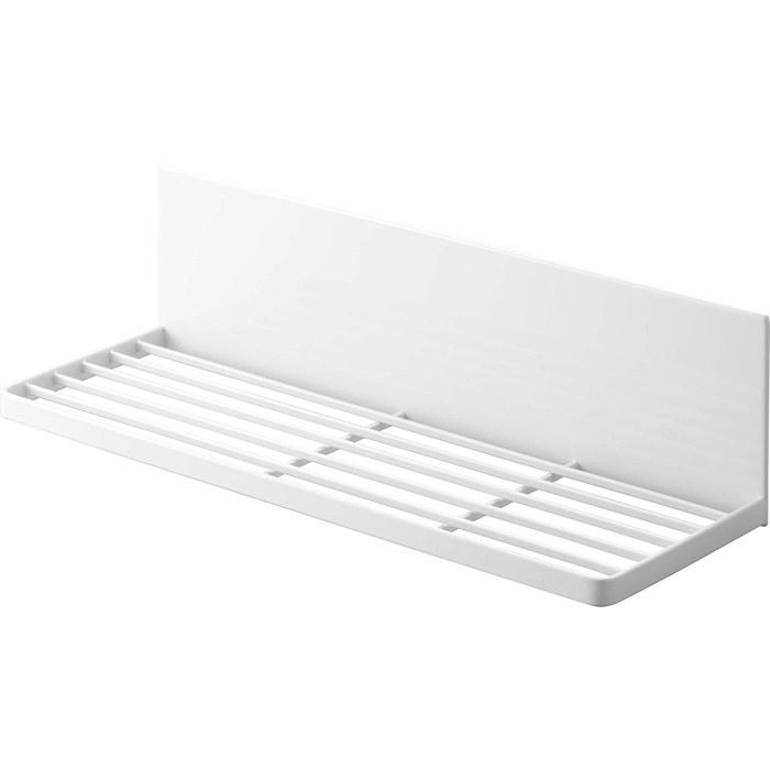 Yamazaki Magnetic Dish Drying Rack White, Approx. W42.4 X D14.2 X H12cm, Tower 3781