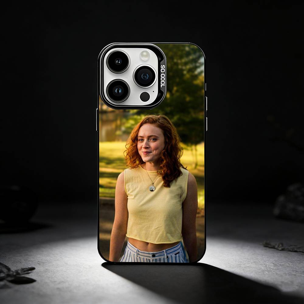 USA A-Actress Sadie S-Sink Phone Case For iPhone 17,16,15,14,13,12,11 Plus,Pro Max,XS,Colored Silver Phone Case