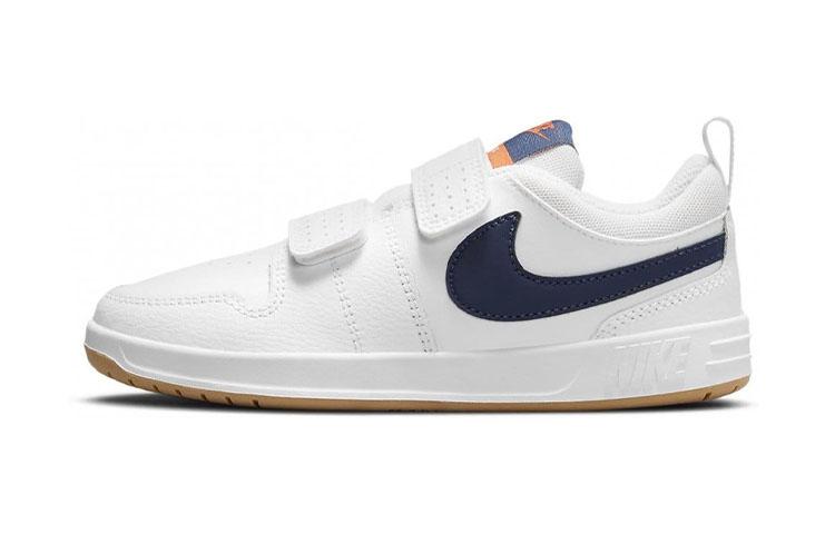 

Nike Pico 5 Casual Low top Kids Skateboarding Shoes White Blue Children Aged 3 7 Years Old AR4161-106 28
