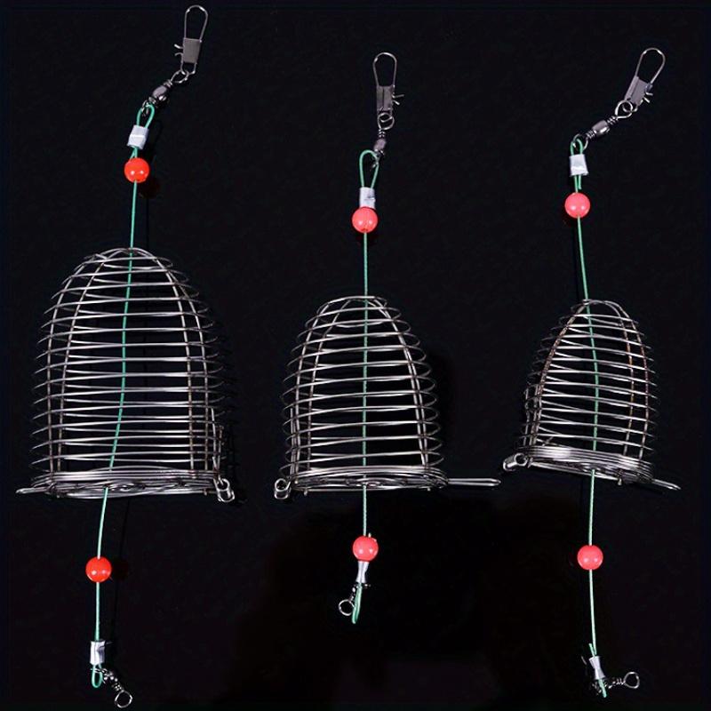 1pc Stainless steel nesting machine bait cage black pit scattered artillery nesting cage precise positioning nesting machine