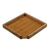 Creative Square Tea Set Tray Blackwood Canister Tea Storage Tray Tea Service Gadgets Chinese Style Bamboo Tea Box Flower Pot
