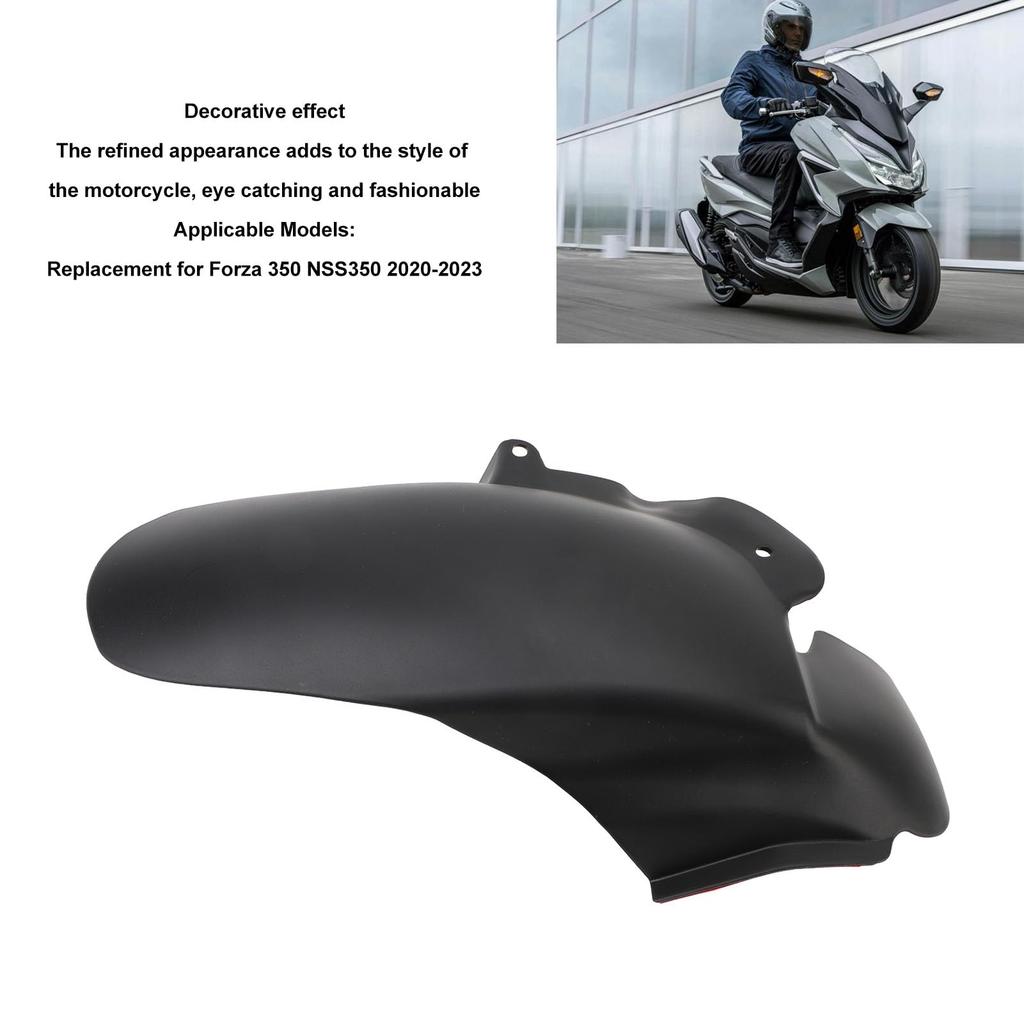 Motorcycle Rear Compatible with 350 NSS350 Easy Easy To Rear Fender Mudguard, ABS, 2020-2023, Installation, Clean,