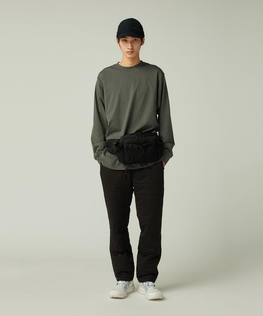 Snow Peak Flexible Insulated Pants Long and Size S PA-25AU012, Pants, Padded, Men's Women's, Black,