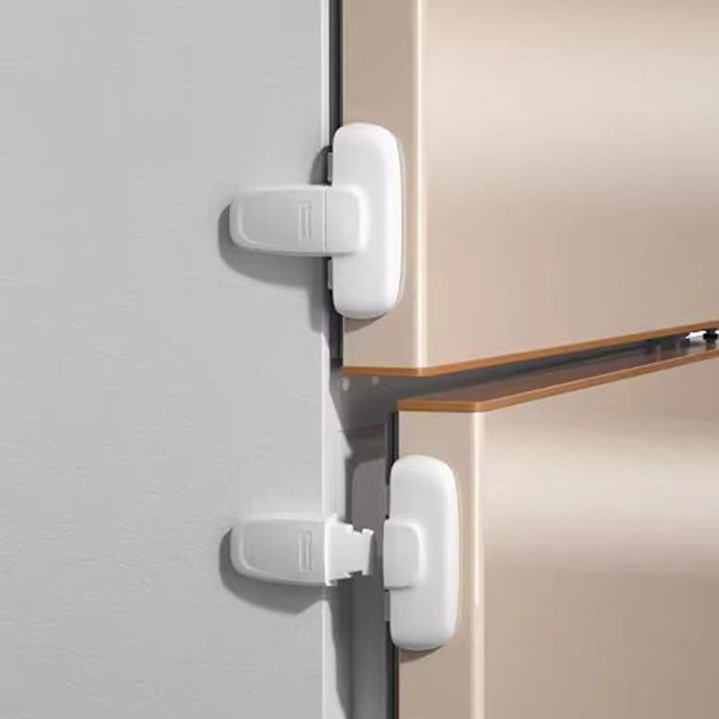 

Домашний холодильник Холодильник Морозильник Дверной замок Защелка Малыш Дети Детский шкафчик Замки Детская безопасность Детский замок белый