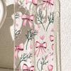 Pink Bow Transparent Anti-Fall Case for iPhone 14/15/16/17 Pro Max