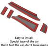 Car Accessories Fit for Mazda CX-30 CX30 2020 2021 2022 2023 2024 2025 Interior Front Center Console Air Vents Outlet Cover Trim Frame (Carbon Fiber