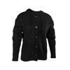 Women's New Autumn-Winter V-Neck Solid-Color Single- Knit Sweater Hooded Cardigan