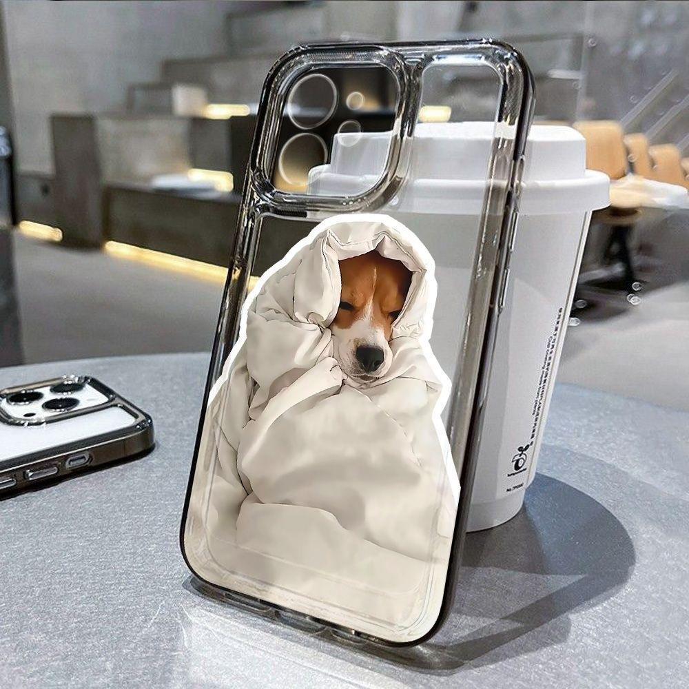 Wrap quilt dog for iPhone16promax Apple 14 mobile phone case 12/13 New 11 Factory