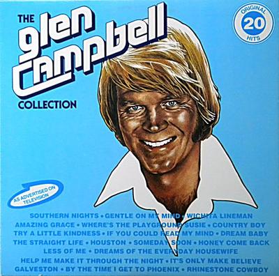 LP Record GLEN CAMPBELL - The Glen Campbell Collection - 20 G SL8164 Capitol Special 1978 Canada Pop Used
