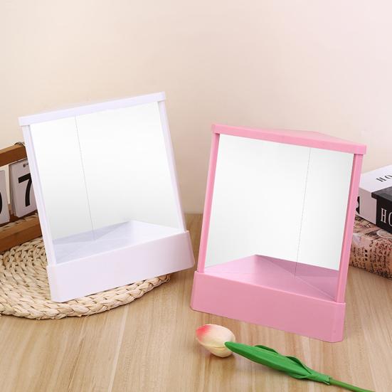 Non-Reversing TRUE Makeup Mirror High Clarity Desktop Vanity Mirror Men Women Precision