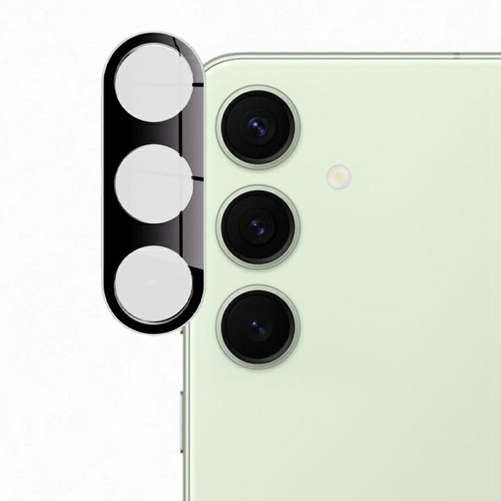 

RURIHAI For Samsung Galaxy S25+ Camera Lens Protector 3D Silk Printing High Aluminum-Silicon Glass Lens Film Type A