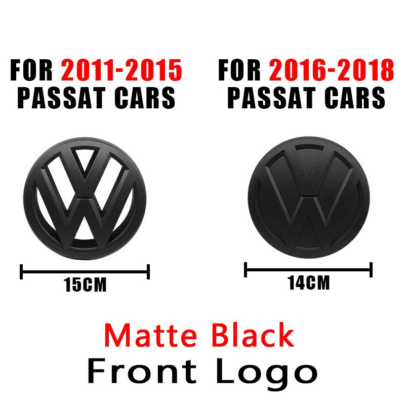 2026 Hot For VOLKSWAGEN VW For Volkswagen PASSAT B6 B7 2011-2015 Passat B8 2016-2018 VW Logo Car Badge Hood Front Fence Rear Tru