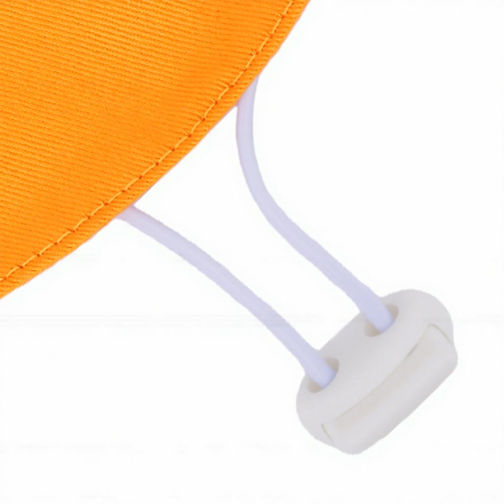 Dog Outdoor Hat Sun Protection Hat with Ear Hole Summer Cute Pet Cap for Small Dog Teddy Bear Pomeranian Orange